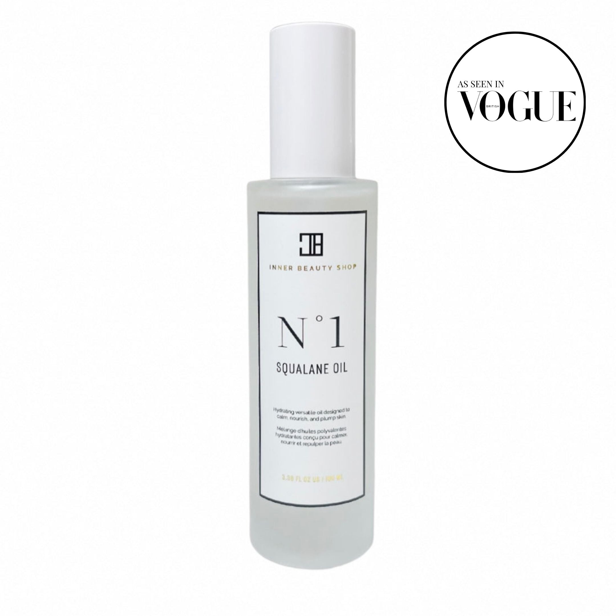 N°1 Squalane Oil - 100% Sugar Cane Squalane 100mL