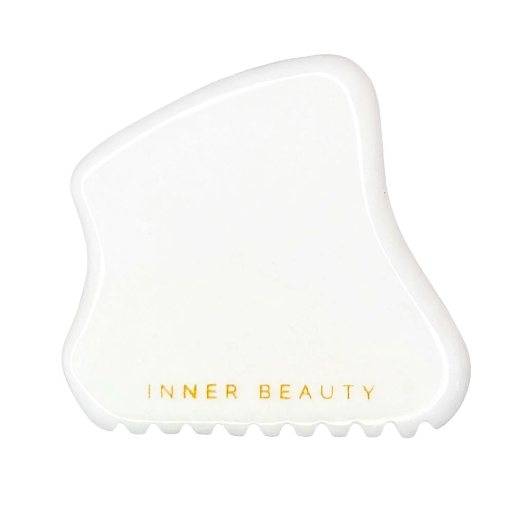 White Jade Modern Gua Sha Tool