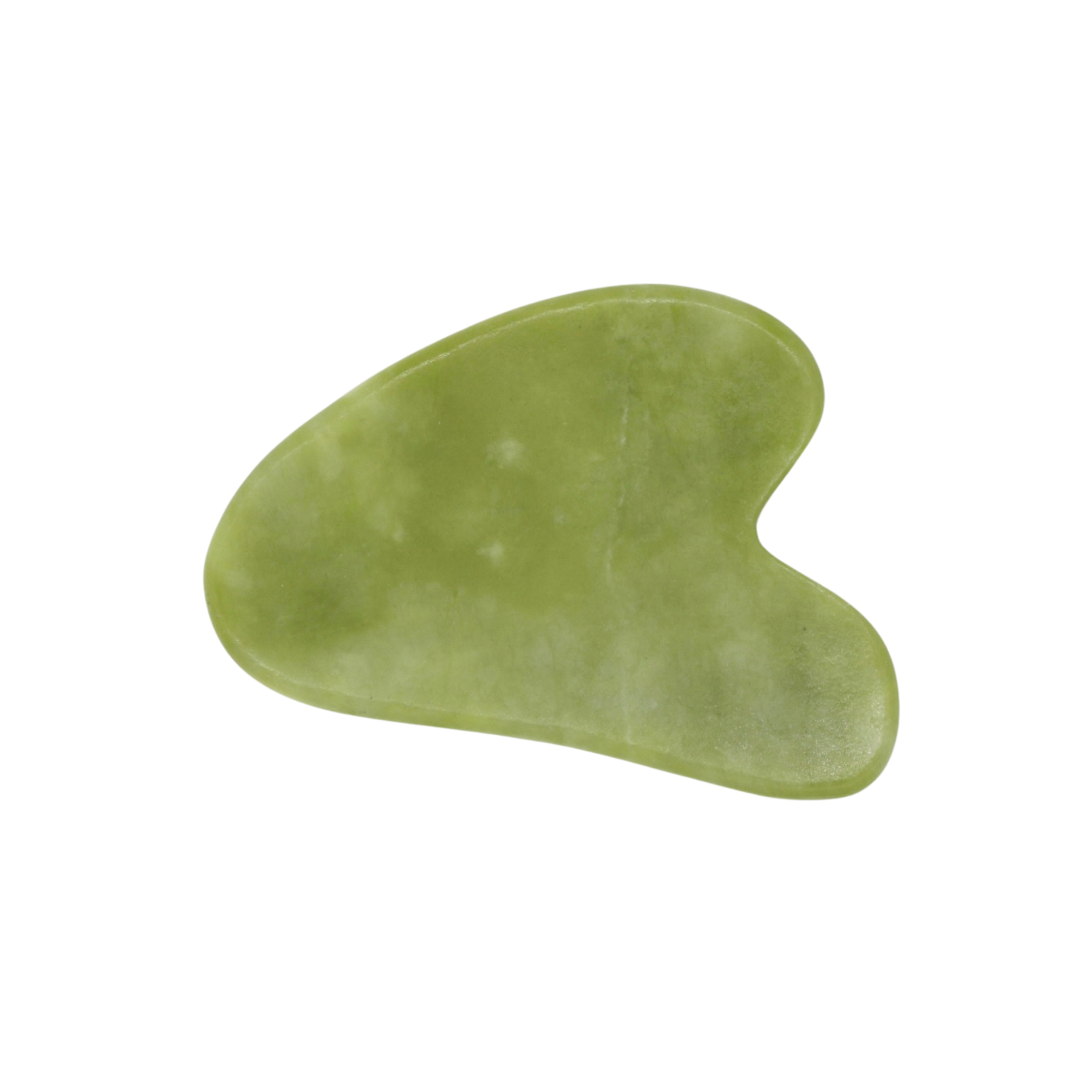 Green Jade Heart Gua Sha Tool