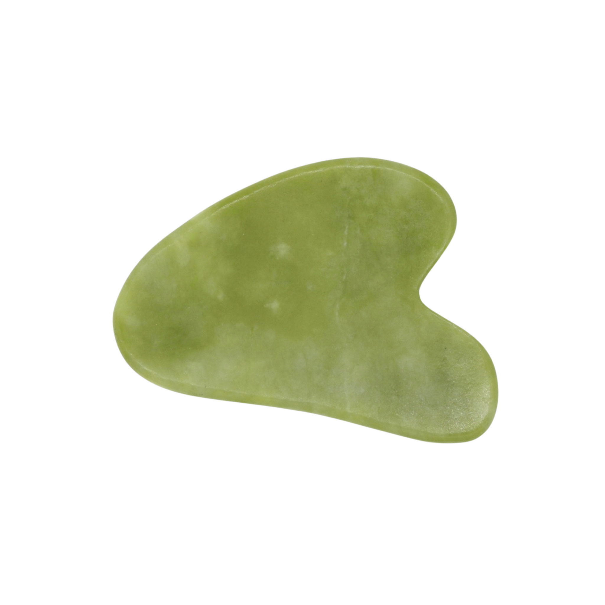 Green Jade Heart Gua Sha Tool
